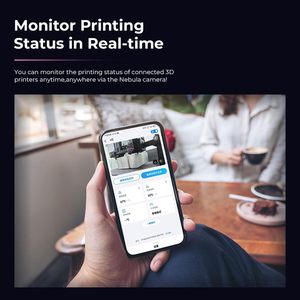 Cámara Creality Nebula para Impresora 3D, Monitoreo con Time Lapse, Detección de Filamento, Compatible con Sonic - Product Image 3