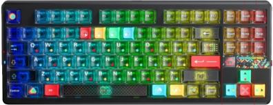 Negro Esmerilado Transparente