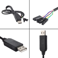 Câble adaptateur USB vers TTL, chipset FTDI, câble USB FT232, câble convertisseur de programmation FT232RL