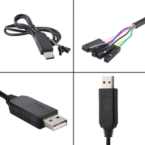 Cable Adaptador USB <span class=keywords><strong>a</strong></span> TTL Serial con Chipset FTDI FT232, Cable USB FT232RL, Cable <span class=keywords><strong>Convertidor</strong></span> <span class=keywords><strong>de</strong></span> Programación - Product Image 2