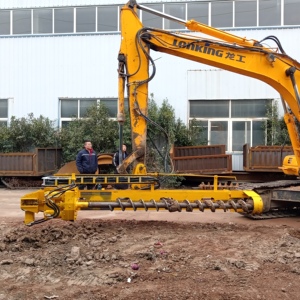 Donner <span class=keywords><strong>naissance</strong></span> à <span class=keywords><strong>la</strong></span> perceuse de soufflage de roche dure de profondeur de 20m installée sur l'excavatrice avec le compresseur d'air - Product Image 5