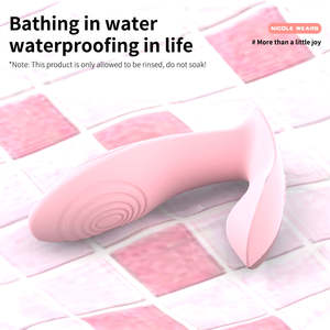 Ferngesteuerter Tragbarer <span class=keywords><strong>Vibrator</strong></span> Masturbator Dildo mit Klopf-Funktion für Orgasmus, USB-Aufladbar, IPX5 Wasserdicht, 10 Frequenzen für Frauen - Product Image 4