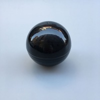 Capsules en plastique transparentes de couleur macaron de 45 mm de diamètre, de couleur unie, vides, pour distributeur automatique de jouets, prix d'usine