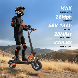 Trottinette électrique Tufront E3s avec suspension intégrale, livraison gratuite depuis nos entrepôts au Royaume-Uni et en UE, vente en gros à prix abordable - Product Image 6