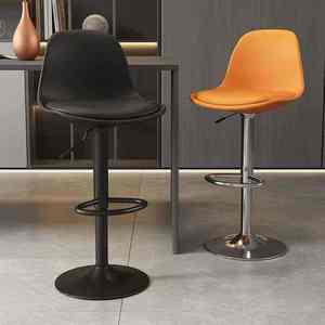 Tabouret de bar pivotant réglable en plastique de qualité, à prix de gros, avec revêtement durable pour usage domestique, bar, extérieur et commercial - Product Image 5