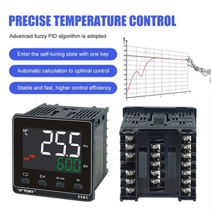 High Digital Display PID Algorithm Heating Cooling <b>Temperature</b> <b>Control</b> Instrument - Product Image 2