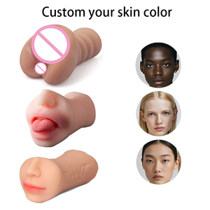 Masturbatore Realistico TPE per Adulti, Giocattolo Sessuale Maschile, Vagina Artificiale in Silicone per <span class=keywords><strong>Uomo</strong></span> - Product Image 4