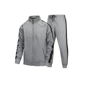 Venta al por mayor de ropa deportiva para hombres chándal cómodo conjunto atlético con colores personalizables, tamaños y opciones de logotipo - Product Image 5