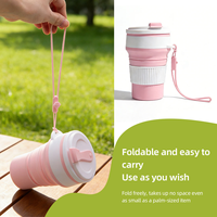 Bouteille distributrice d'eau pliable et portable de 350 ml pour chien, chiot, animal de compagnie, pour la marche en plein air, la randonnée