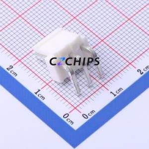 FWF39602-S03B22W1B Wire-to-Board Pin Header Bent Lead Through Hole,P=3.96mm Connector 1x3P 3.96mm Right Angle Insert 3P - Product Image 2