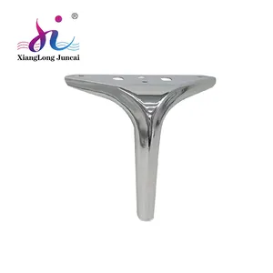 Design China supplier Iron furniture leg powder spraying plating soft legs for furniture