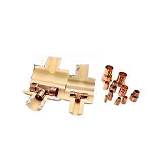 Conector Tipo T de Cobre de Alta Calidad para HVAC, Accesorio para Tuberías de Refrigeración, Serie ME, Junta para Aire Acondicionado, Adaptador Duradero - Product Image 1