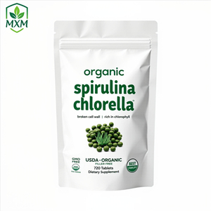 เมอซวนเมย์ ผลิตภัณฑ์เสริมอาหารสไปรูลิน่า คลอเรลล่า ออร์แกนิกแบบเม็ด โปรตีนวีแกนเข้มข้น คลอโรฟิลล์ บำรุงสุขภาพ อายุการเก็บรักษา 24 เดือน - Product Image 1