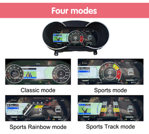 Krando xe kỹ thuật số cluter bảng điều khiển đồng hồ tốc độ buồng lái ảo cho <span class=keywords><strong>Audi</strong></span> TT 2008-2014 Màn hình Bảng điều khiển <span class=keywords><strong>LCD</strong></span>. Liên kết gương - Product Image 5