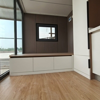 Cabane préfabriquée Apple, maison modulaire miniature, capsule spatiale mobile pour usage en station balnéaire/hôtel/camping/villa