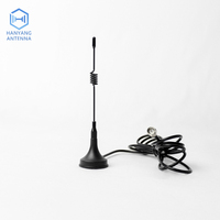 Récepteur d'amplificateur d'antenne 3M personnalisable Booster WIFI à base magnétique avec antennes de communication à polarisation verticale