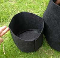 Pots de pépinière en tissu non tissé pour la plantation de légumes de 3 gallons avec poignées en nylon