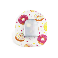 Fournisseur d'usine, patch CGM imperméable de forme ronde pré-coupé pour Freestyle Libre Omnipod Dexcom G6