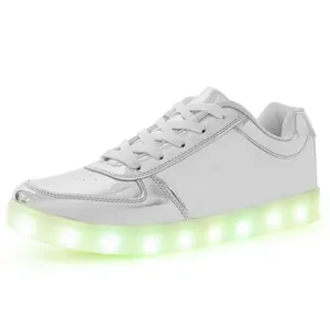 Fashion Men Women Casual Shoes Led Light Up Children's Luminous Shoes USB Rechargeable Eva PU Kids Lighting Winter Shoes