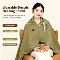 Couverture chauffante électrique portable avec doublure amovible et lavable, arrêt programmé, pour un confort et un soulagement corporel optimal