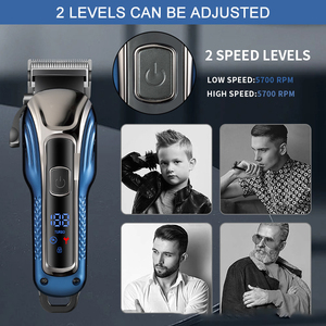 Cortadora <span class=keywords><strong>de</strong></span> <span class=keywords><strong>Pelo</strong></span> Eléctrica Profesional con Pantalla LCD, Recortadora <span class=keywords><strong>de</strong></span> Precisión, Alta Velocidad, Uso Doméstico, Cuchillas <span class=keywords><strong>de</strong></span> Acero Inoxidable - Product Image 6