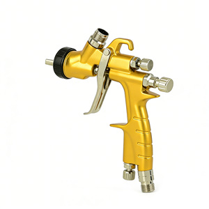 Pistolet de pulvérisation ROKO MINI WS400 <span class=keywords><strong>1</strong></span>.0/<span class=keywords><strong>1</strong></span>.2mm LVLP OEM en alliage d'aluminium pour la retouche automobile, mini pistolet de pulvérisation à gobelet tactile - Product Image 5