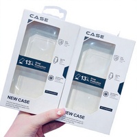 Emballage personnalisé écologique réutilisable de luxe pour téléphone portable et ordinateur, emballage en carton noir, boîte vide pour téléphone portable, insert en papier