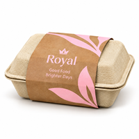 Boîte d'emballage alimentaire en papier kraft écologique personnalisée de haute qualité, ensemble de sacs à emporter pour nouilles et gelée, gobelets à café, restauration