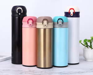 Vente chaude eco friendly transport facile eco friendly voyage bouteille 304 en acier inoxydable rebondissant bouteille de <span class=keywords><strong>burea</strong></span> - Product Image 1