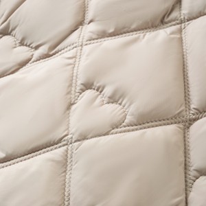 Chaqueta Acolchada Informal con Puntadas en Forma de Corazón, Ligera y Cálida para Escapadas de Fin de Semana - Product Image 6