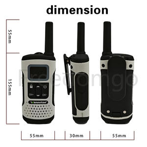 วิทยุสื่อสารแบบอนาล็อก Wanneton M8 Mini UHF กำลังส่ง 5 วัตต์ 16 ช่องสัญญาณ แบบพกพา ระยะการสื่อสาร 0-5 กิโลเมตร - Product Image 4