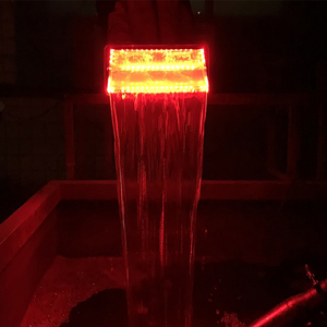 <span class=keywords><strong>Lame</strong></span> de <span class=keywords><strong>Cascade</strong></span> en acrylique transparent, à changement coloré, artificiel, pour <span class=keywords><strong>piscine</strong></span>, <span class=keywords><strong>Cascade</strong></span> Led - Product Image 6