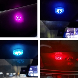 Mini Lámpara LED Táctil para Auto, Luz Ambiental Inalámbrica, Lámpara de Lectura Nocturna Portátil, Bombilla para Techo de Auto, Luz Interior para Auto - Product Image 2