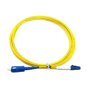 Simplex-cable de parche de fibra óptica, 7m/2,0mm, LC/UPC-LC/UPC, para telecomunicaciones