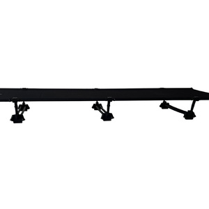 Large Modern 2-Person Aluminum Foldable <b>Bed</b> 200*120*37cm <b>Portable</b> Oxford Tent Hiking Camping New Folding Camp <b>Bed</b> Carrying WD-NB - Product Image 2