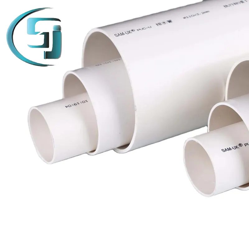 Tubo de alta qualidade de várias especificações PVC pipe