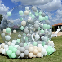 Dôme gonflable géant blanc en forme d'igloo pour la publicité en plein air, tentes gonflables pour la publicité de fête