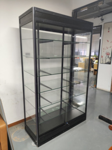 Vitrina de Vidrio de 72 Pulgadas con Luz LED para Exhibición de Productos de Tienda de Cigarrillos, Directo de Fábrica - Product Image 3
