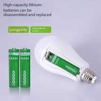 Ampoule LED, fabricant chinois, économie d'énergie, 7W, E27, capteur DC/AC, plastique, éclairage de plafond domestique, vente en gros