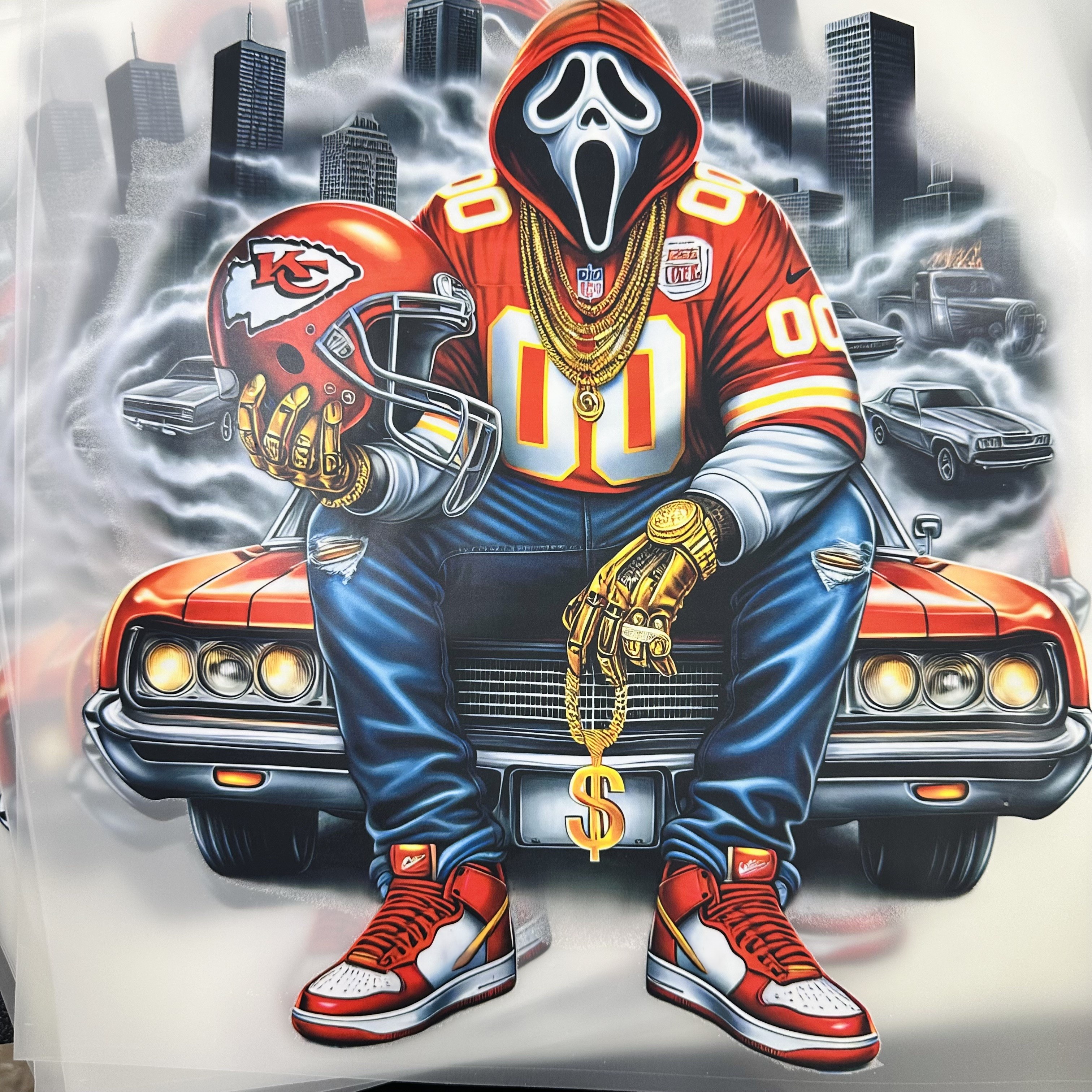 2026 Latest Creative Design Transfers for T Shirts Custom DTF Transfers Packaging&Printing Services,Team Design