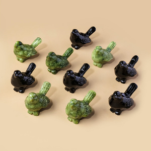 Statue d'oiseau <span class=keywords><strong>en</strong></span> <span class=keywords><strong>jade</strong></span> Xiuyan naturel sculptée à la main, cristal de guérison, pierre précieuse, décoration d'intérieur, cadeau, vente <span class=keywords><strong>en</strong></span> gros - Product Image 4