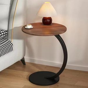 Tavolino Laterale Moderno e Resistente, Tavolino Mobile per Divano, Mobiletto Semplice per Soggiorno, Tavolino da Caffè, Mini <span class=keywords><strong>Scrivania</strong></span> Laterale - Product Image 3