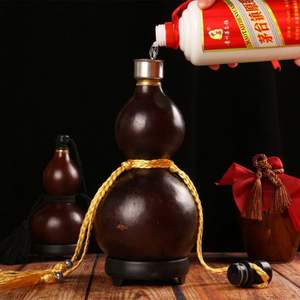 Gourde isotherme créative Wukong en forme de gourde avec plateau gradué et grande écriture, en acier inoxydable, cadeau d'affaires - Product Image 2