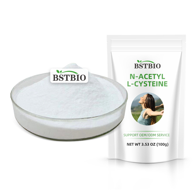 BSTBIO NAC N Acetyl Cysteine CAS 616-91-1 99% N-Acetyl-L-Cysteine N-Acetyl Cysteine Powder