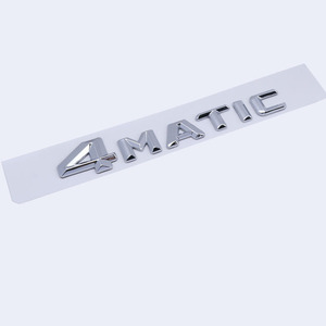 Autocollant d'emblème de badge de pare-chocs arrière de <span class=keywords><strong>voiture</strong></span> de luxe 3D ABS 4MATIC Logo pour <span class=keywords><strong>Mercedes</strong></span> pour W246/W204-213/GLB 1 an - Product Image 6