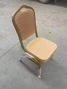 Sedie economiche all'ingrosso della chiesa di evento del banchetto, sedie imbottite del sedile per la sedia pranzante della riunione del vertice dell'hotel - Product Image 2