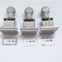 Sello de Fecha para Oficina Directo de Fábrica con Rueda de Plástico 400P para Impresión Manual de Recibos/Entregas