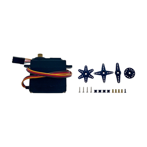 ส่วนประกอบ OKY8009 โรบอติก MG995 เซอร์โว 360 องศา เซอร์โวมอเตอร์เกียร์โลหะ สำหรับรถบังคับวิทยุและหุ่นยนต์ - Product Image 5