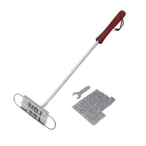 Juego de Hierros para Marcar con el Alfabeto Inglés Yolecen, Mango Largo de Madera, Resistente al Calor, Herramienta de Alta Calidad para Marcar Carne en Barbacoas - Product Image 5