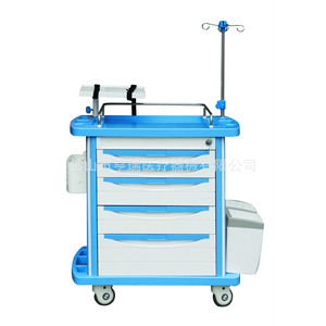 Henry Medicine Trolley HR-416 Stainless Steel Mobile <b>Cart</b> For Hospital Operating Room - Product Image 2